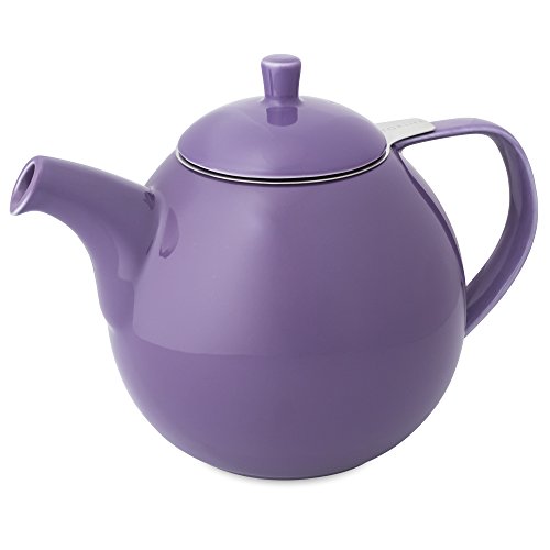 FORLIFE Curve Teapot with Infuser 45-Ounce Purple