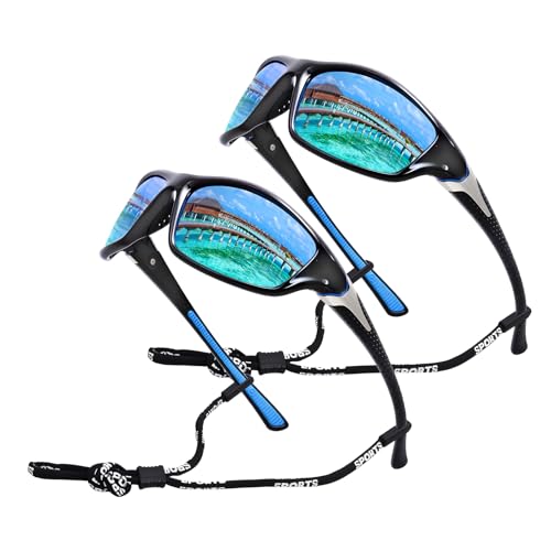 Gafas de sol deportivas polarizadas para hombres y mujeres con filtro UV400