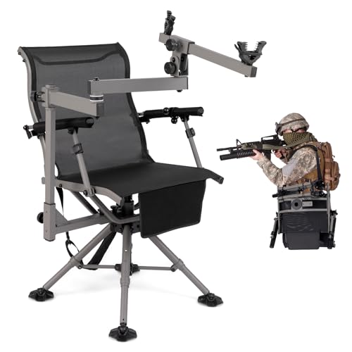 Giantex Swivel Chair with Gun Rest