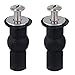 2 piezas Asientos WC Bisagra Accesorios Fijación Bisagra Asiento Tornillos Apto Para Todos Los Baños (18mm)