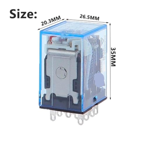 Relais intermédiaire AC 12V pour sécuriser vos circuits à 14 broches