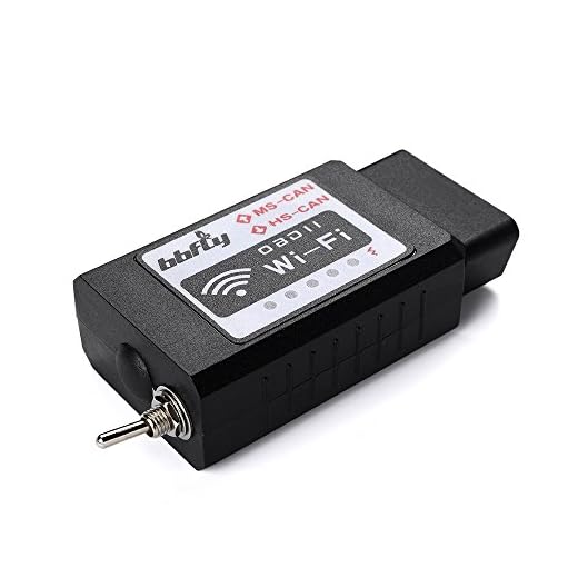 bbfly-BB77105 WiFi-Modul, modifiziert für Forscans, HS-CAN / MS-CAN, für Ford, Mazda-Fahrzeuge, OBD2, für iPhone und iPad
