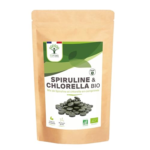 Spiruline chlorelle bio pour faire le plein de fer et protéines BCAA