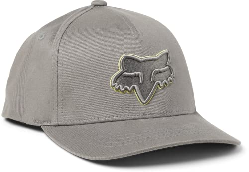 Fox Racing Epiciclo Infantil Juvenil 110 Snapback, Cinza/Amarelo, OS