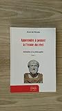  Apprendre à penser à l\'école du réel