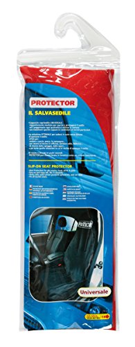 Funda protectora de asiento delantero individual textil para coche 2