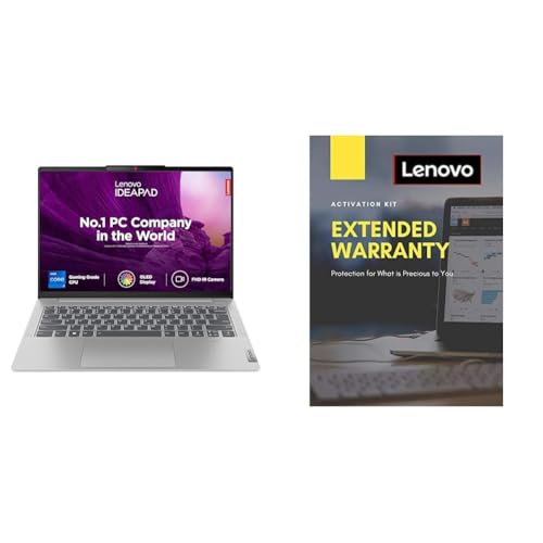 Image of Lenovo IdeaPad Slim 5 13th Gen Intel Core i7-13620H 14 inch(35.5cm) WUXGA OLED Laptop (16GB /512GB SSD /Win 11 /Office 202 2 Year Extended Warranty with Onsite Service(5WS0K75724)