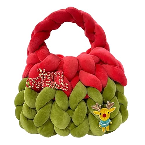 Sac à main tissé de Noël pour raviver la magie des fêtes traditionnelles
