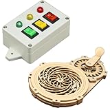 Potatomato Montessori-Holzspielzeug mit Aktivitätsbrett-Zubehör und LED-Spielzeug für Kinder