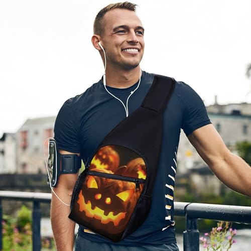 Morrales Urbana Bolsa tipo Sling para hiking y uso casual miniatura 3