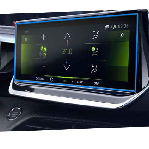 Verre tactile Peugeot E208 protection écran 10.1 pouces pour trajets sereins
