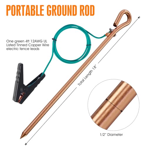 Varilla de tierra física Copperweld 11 Imagen adicional