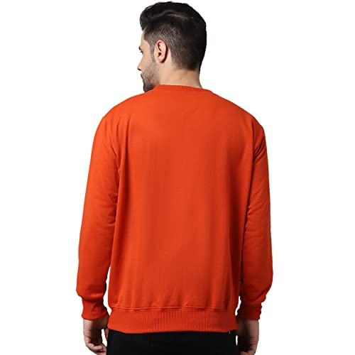 Image of Mack Jonney Fleece Round Neck Printed Sweatshirt for Men (Pack of 2)-SW RRN YLW 46 BLU 02-P