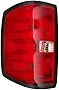 GORWARE Tail Light Assembly Compatible with 2014-2018 Chevy Silverado 1500/2015-2018 2500HD 3500HD, Red Factory Style Tail Brake Lamps Pickup Truck Rear Taillights For Chevy Silverado,Driver Side