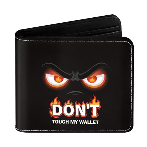NEIUJADK Kids Wallets for Boys Teen Cool Boy Wallet for Kids Cute Bifold Leather Wallets with Zipper Coin Pocket Novelty Funny Gift Wallet for Kids Birthday Christmas Gifts