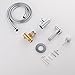 Chrome Bidet Sprayer for Toilet, Full Pressure Leakproof Cloth Diaper Sprayer for Baby, Bathroom Brass Handheld Bidet Sprayer Set