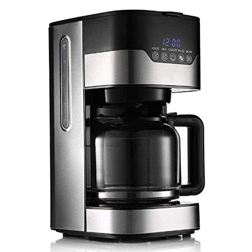 FACAZ Kaffeemaschine Tropffilter Kaffeekanne Automatische Teemaschine Teemaschine Mit Glaskanne 1,5L Große Kapazität Uhr…