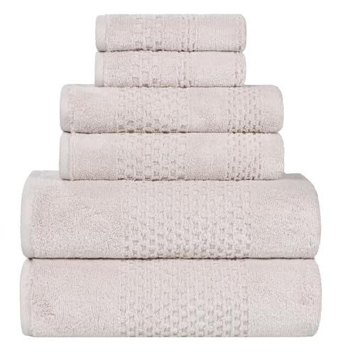 Serviettes en coton gaufré séchage rapide et ultra douces pour la douche
