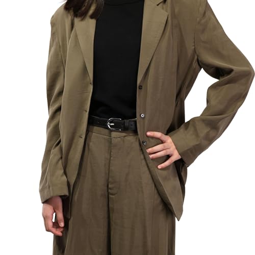 FASHIONGEN - Women genuine Italian leather belt LUNA, Made in France2