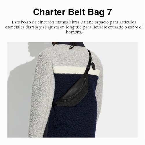 COACH Charter bolso para cinturón bandolera pequeña de piel casual 2