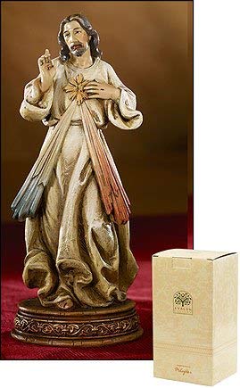 Christian Brands 6" Divine Mercy of Jesus Religious Statue Gifts of Faith Bel