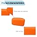 10PCS Microfiber Flannel Sponge Applicator Pad for Car Detailing, Suede Auto Detail Applicator Cleaning Pads for Applying Wax, Sealants & Other Conditioners, Ceramic Coating Sponge Pad