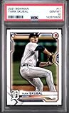 Graded 2021 Topps Bowman Tarik Skubal #11 Rookie RC Baseball Card PSA 10 Gem Mint