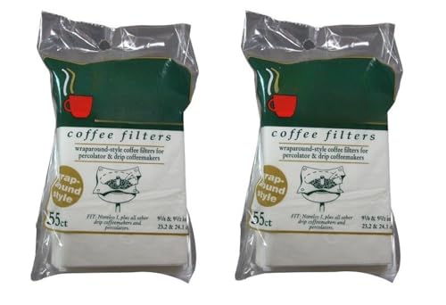 For Brew Rite for Wrap Around Style Coffee Maker Paper Filters 41-551 110 Ct