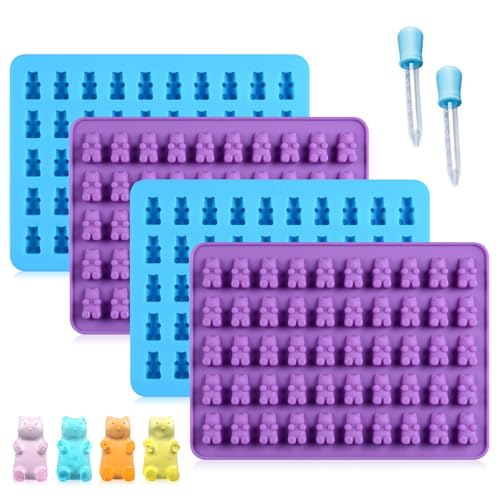 Gummy Molds Bear Candy Silicone - Mini...