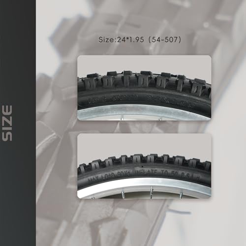 2 Pack Mountain Bike Tires Repairment Set, 20/24/26/29 inch