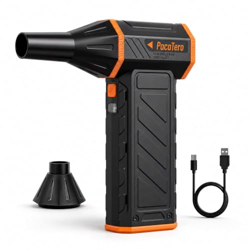 10000mAh Electric Cordless 15000RPM Adjustable Air Duster for PC Keyboard | 3-Gear Compressed Air Blower with Fast Charging, Portable Rechargeable Cleaner for Laptop, Electronics, Car Dust Cleaning - image 1
