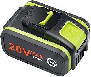 LabTEC 20V 4000mAh/4.0Ah Replacement Battery for Worx 20V WA3551, WA3551.1 WA3553 WA3553.2 WA3641 WG629E WG546E WU268 WX166.4 WX372.1 WX800 WX802 WX678 WX550 WX523 WU531.9 WG894E WG629E WG329E