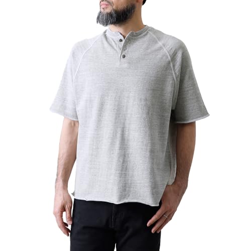 [BLUEPORT] REMI RELIEF ���~�����[�t RN28369231HT �ʒ� �w�����[�l�b�N T�V���c �����Y �J�b�g�\�[ �R���`���{�^�� �l�C�e�B�u �ۓV�� ���O�����X���[�u ���� ���Y �A���J�W �q�[�X ���l(XL Gray)