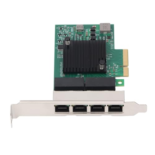 Tarjeta de red Gigabit Ethernet, interfaz PCIe x4, estándar IEEE 802.3ab, 1000Mbps, con 8 indicadores LED para computadora de escritorio miniatura 5