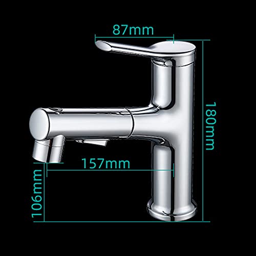 Robinet de vanité moderne avec douchette pour simplifier votre routine - 4