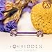 Forbidden Body Jewelry 14g 16mm (5/8 Inch) Hypoallergenic PTFE Flexible Purple Ultra Glitter Nipple & Tongue Ring Barbell