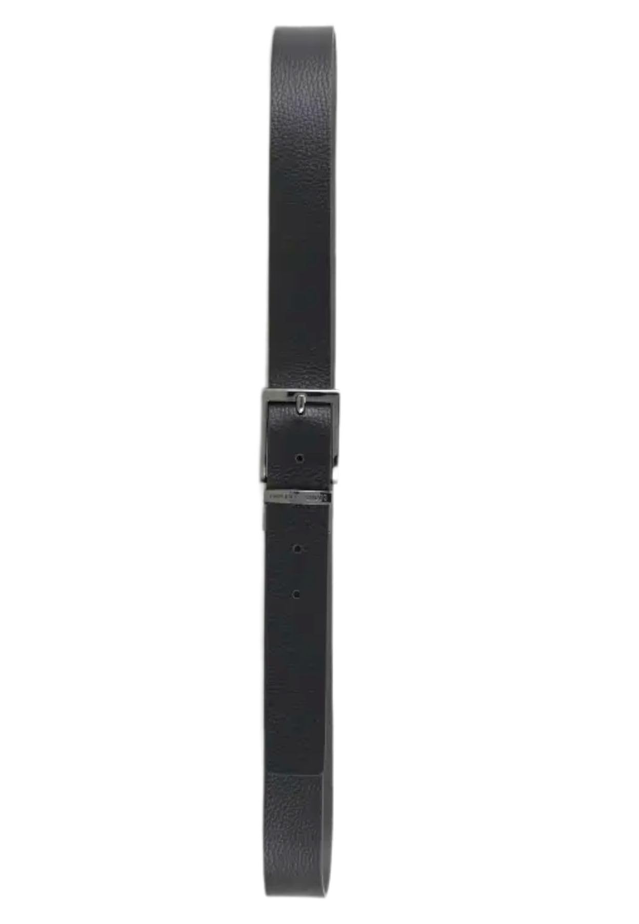 Emporio Armani Cintura Nera Da Uomo Reverse