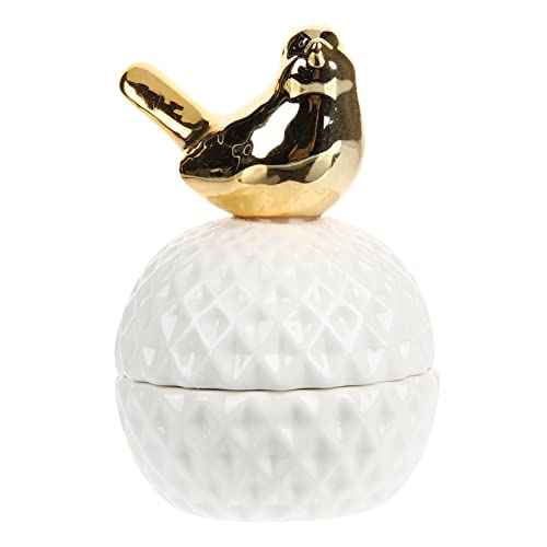 Veemoon Caja Para Caso Pequeño Condujo Mini Almacenamiento Soporte Organizador De Joyas Joyero Decorativo Estuche Titular De La Joyería Contenedor De Joyas Metal