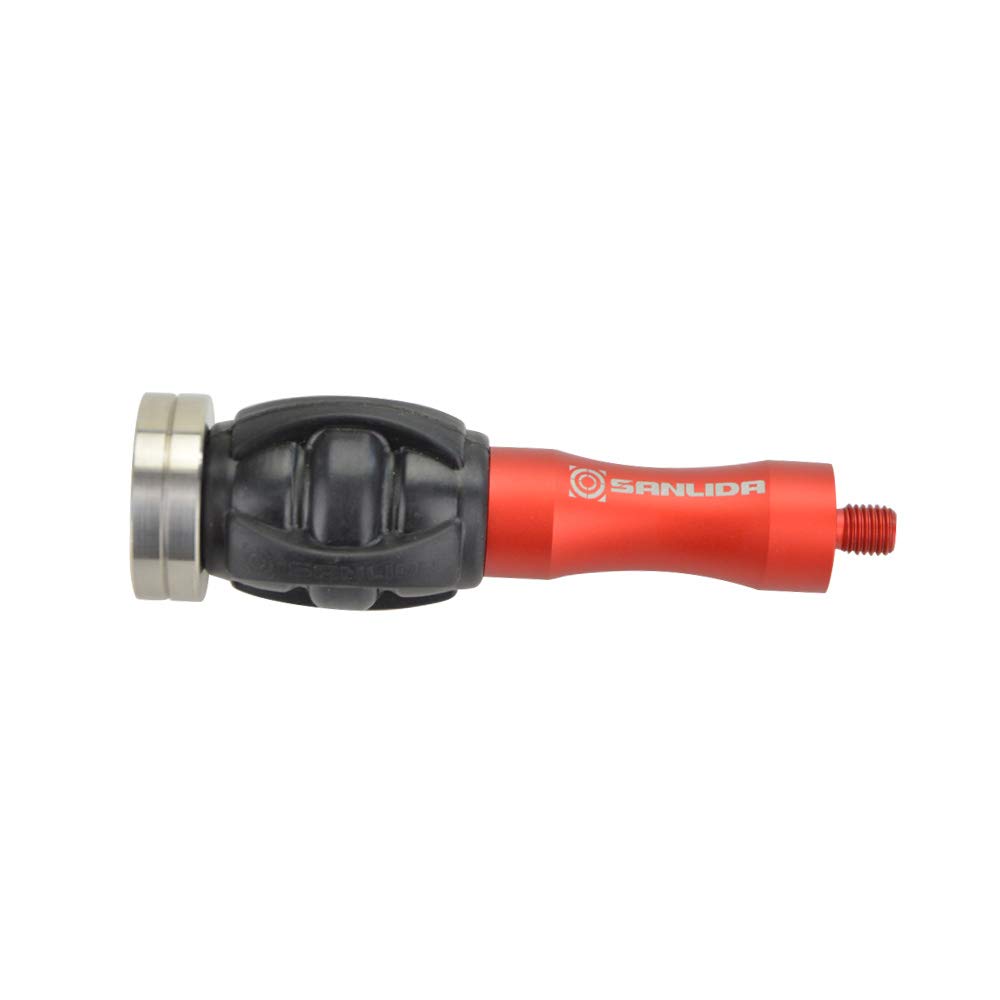 2 Pezzi Stabilizzatore Ammortizzatore Per Arco Composto - Gomma Anti-vibrazione - AMEYXGS
