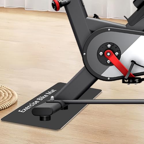 Alfombrilla para bicicleta para entrenar en casa sin dañar el suelo 5