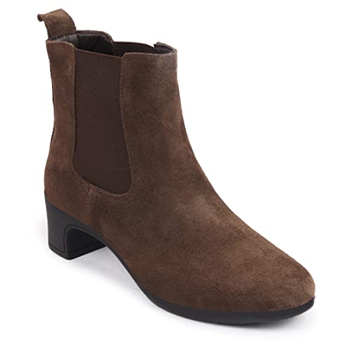 Image of FAUSTO Women Flared Heel Boots