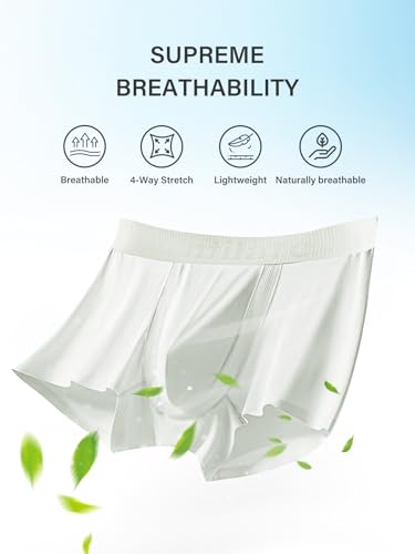 Arjen Kroos Mens Underwear Modal Boxer Briefs Moisture Wicking Breathable Trunks Underwear for Multipack3