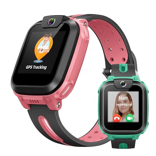 imoo Reloj Teléfono Reloj Inteligente para Niños, Teléfono de Reloj Inteligente para Niños con Video, Reloj GPS para Niños con Localización en Tiempo Real IPX8 Resistente al Agua
