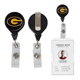 Desert Cactus Grambling Tigers Retractable Badge Holder