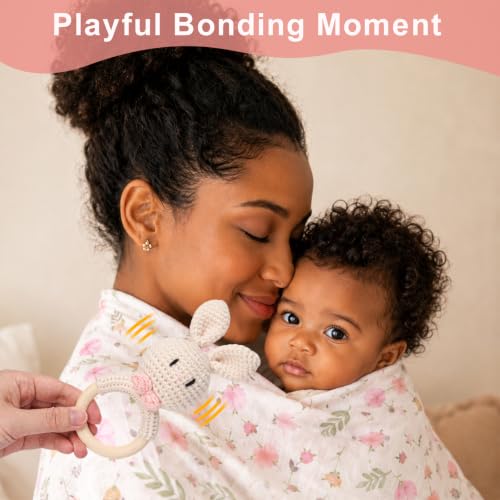 Image of Elysirise New Mom Gifts,Baby Shower Gifts for Mom and Baby,Pregnancy Gift for Expecting Mommy,9-Piece Care Basket for First-Time Moms