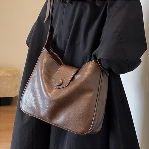 Shoulder bag, Shoulder Handbag(Brown)4