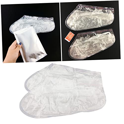 Beaupretty 3 Unidades 5 Pés Descascados Máscaras De Imersão Para Os Pés Tratamento De Calos Pés Remo