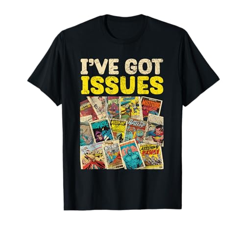 Comic Collector Comic Reader Reading Comic Books T-Shirt