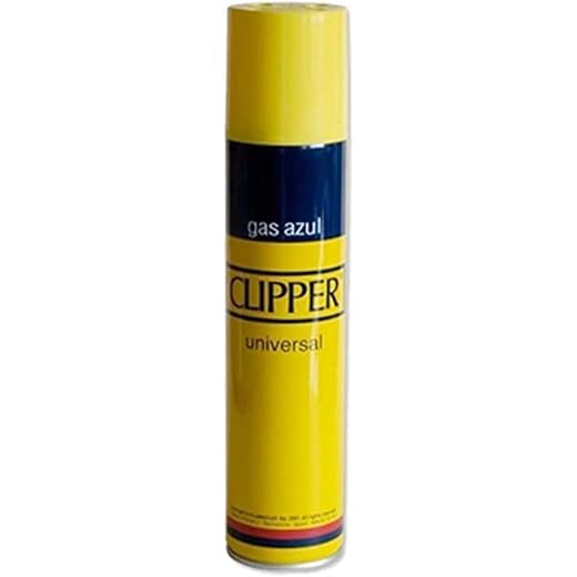Clipper® Gas 300 ml gelb + 1 Sticker High Zombie