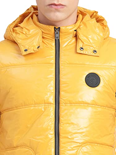 Image of Jack & Jones Men's Polyester Regular Fit Puffer Jacket